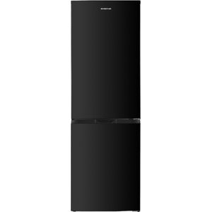 Inventum KV1840B No Frost energiezuinige koel-vriescombinatie - 184 cm hoog - 327 liter - Superkoelen - Supervriezen - Energielabel C - Vrijstaand - Zwart
