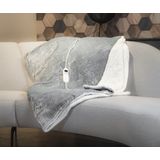Tomado TEB1802G - Elektrische bovendeken – Omslagdeken - 180 x 130 cm – Grijs