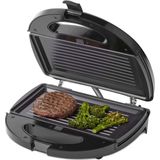 Tomado TGM2000B - Multigrill 3 in 1 - Inclusief tosti en wafelplaten - 750 watt - Zwart