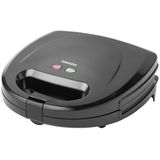 Tomado TGM2000B - Multigrill 3 in 1 - Inclusief tosti en wafelplaten - 750 watt - Zwart