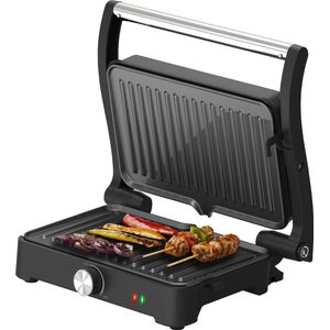 Tomado TGC3001S - Contactgrill - Tosti apparaat - PFAS vrije antiaanbaklaag - 1500W - Zwart/RVS