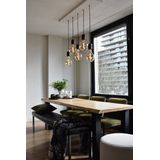 Calex Giant Pendel set Antiek - Brons - E40 Fitting - Ø120mm - 2m snoer