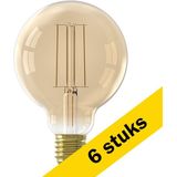 Calex LED lamp E27 | Globe G95 | Filament | Goud | 2100K | Dimbaar | 4.5W (40W)