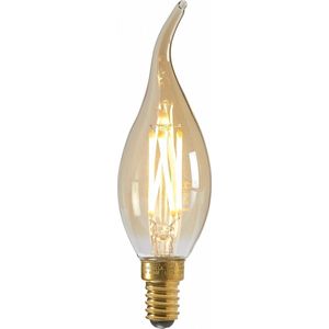 Calex E14 filament ledlamp sierkaars goud dimbaar 3,5W (20W)