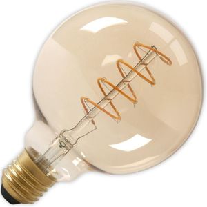 Calex LED E27 4W Globe 20,5 cm Flex Filament Lichtbron