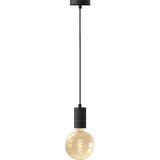 Calex Retro Pendellamp - Industrieel Hanglamp - E27 Fitting - Zwart - Excl. lichtbron