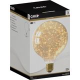 Calex Stars Globe G125 LED Lamp - E27 - 1.5W - 50 Lumen - 3000K - Goud Finish