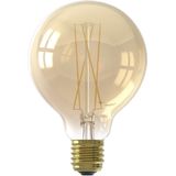 Calex LED lamp | E27 | Globe G95 | Goud | 2100K | Dimbaar | 6W (43W)