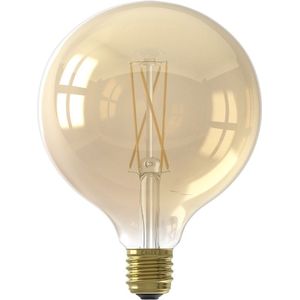 Calex LED lamp | E27 | Globe G125 | Goud | 2100K | Dimbaar | 6W (43W)