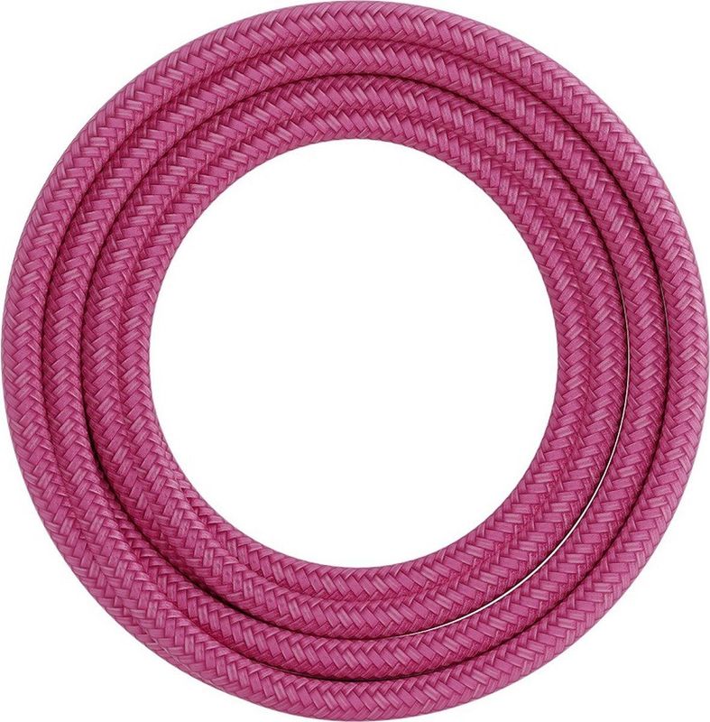 Textiel Kabel - Roze - 1,5 Meter - Veilig en Duurzaam