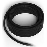 Lampensnoer - 3 Meter - Zwart - Textiel - Maximaal 60 Watt