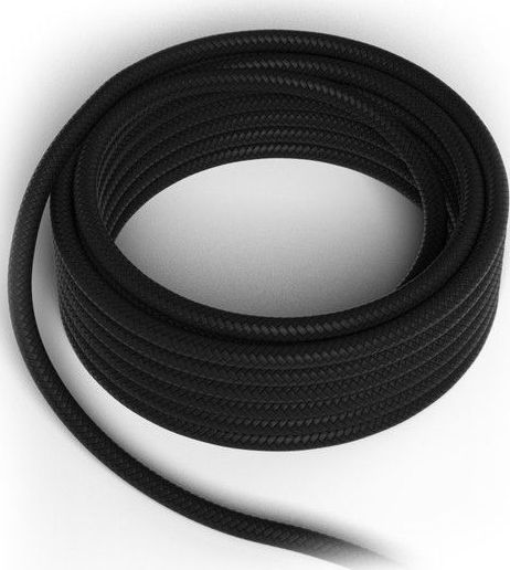 Lampensnoer - 3 Meter - Zwart - Textiel - Maximaal 60 Watt