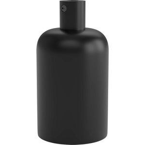 Calex E27 fitting - aluminium - zwart mat