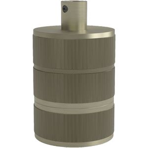 Calex E27 fitting aluminium - brons 3 rings
