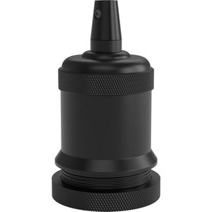 E27 design fitting Ø: 50 mm H: 71mm (zwart, Calex)