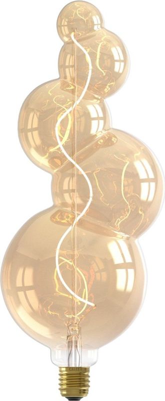 Calex Alicante LED Lamp Ø125 - E27 - 60 Lumen - Goud