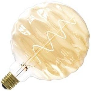 CALEX Bilbao XXL LED Lamp - Filament Lichtbron E27 Gold - Decoratieve Stijlvolle Verlichting - 4W - Gloeilamp Warm Wit licht - Dimbaar