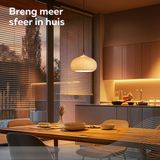 Calex - Slimme Lamp - Wifi LED Filament - E27 - Dimbaar - Warm Wit - 7W