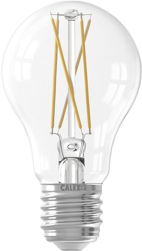 Calex - Slimme Lamp - Wifi LED Filament - E27 - Dimbaar - Warm Wit - 7W