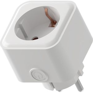 Calex Slimme Stekker - Smart Plug EU - WiFi Stopcontact met App - Werkt met Alexa en Google Home - Wit