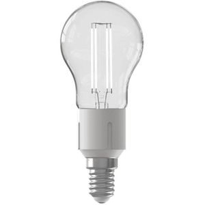Calex Slimme Lamp - Wifi LED Filament Verlichting - E14 - Smart Lichtbron Helder - Dimbaar - Warm Wit licht - 4,5W
