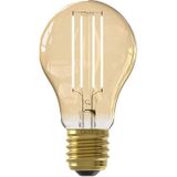 Calex Slimme Lamp - Wifi LED Filament Verlichting - E27 - Smart Bulb Goud- Dimbaar - Warm Wit licht - 7W