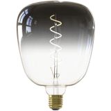 CALEX Colors Ledlamp, Kiruna grijs, gloeilamp E27, elegante decoratieve verlichting, warmwit licht, dimbaar, grijs