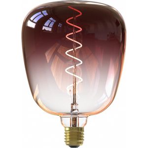 Calex Kiruna Colors Marron - E27 LED Lamp - Filament Lichtbron Dimbaar - 5W - Warm Wit Licht