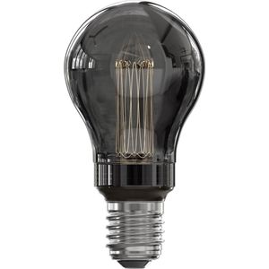 CALEX LED Lamp - E27 - Filament Bulb - 3,5W Vintage Lichtbron - Dimbaar - A60 Gloeilamp Titanium - Warm Wit licht