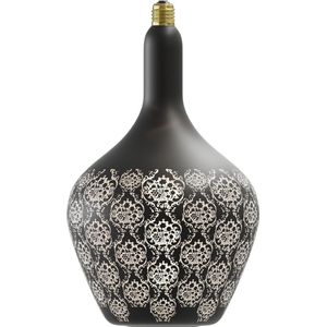 Calex - Baroque Lamp - E27 - Noir - Dimbaar - 5W - 1800K