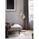 Calex Organic EVO XXL Rose - E27 LED Lamp - Filament Lichtbron Dimbaar - 6W - Warm Wit Licht