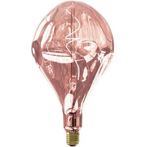 Calex Organic EVO XXL Rose - E27 LED Lamp -  Filament Lichtbron Dimbaar - 6W - Warm Wit Licht