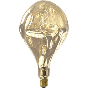 Calex Organic EVO XXL Champagne - E27 LED Lamp - Filament Lichtbron Dimbaar - 6W - Warm Wit Licht
