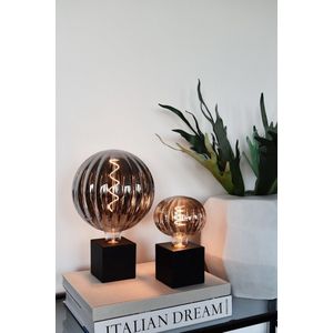 Calex - Pulse Lamp - E27 - Dijon - Smokey - Dimbaar - 4W - 2200K