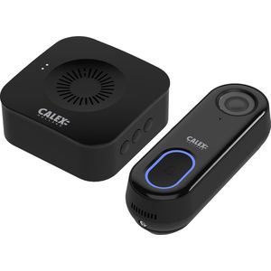 Calex Slimme Deurbel met Camera - Video Deurbel Full HD - Incl. Chime / Gong - Smart Home - Zwart