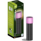 Calex - Smart Outdoor LED - Grondspot - RGB en Warm Wit Licht - Zwart