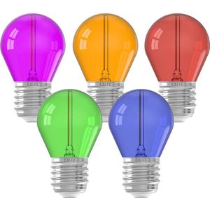 Calex - LED Kogellamp - E27 - 1W - 1800K