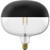 Calex Boden Kopspiegel Zwart - E27 LED Lamp - Filament Lichtbron Dimbaar - 6W - Warm Wit Licht