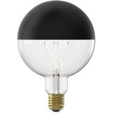 Calex LED lamp E27 | Globe G125 Kopspiegel | Black & Gold  | Zwart | 1800K | Dimbaar | 4W