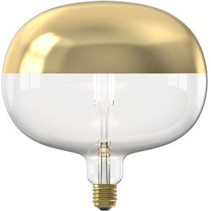 E27 dimbare LED lamp kopspiegel goud 6W 360 lm 1800K