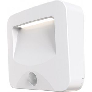 Calex Spot On Draadloze Buitenverlichting - Op batterij - Eenvoudige installatie - PIR sensor - Buitenlamp met Bewegingssensor - Wit