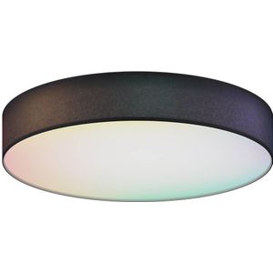 Calex Slimme Plafondlamp - Smart Plafonnière 40cm - RGB en Warm Wit - Zwart