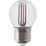 Calex LED lamp E27 | Kogel P45 | Filament | Helder | 2700K | Dimbaar | 4.5W (40W)