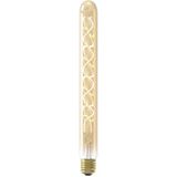 Calex LED Spiraal Filament Buis Lamp - E27 - T32 Lichtbron Goud - 3.8W - Dimbaar