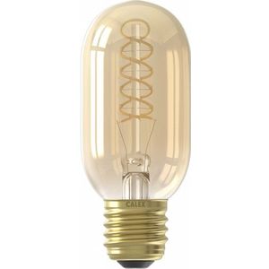 Filamentlamp - Buisvormig - Goud - E27 Fitting - Dimbaar