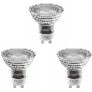 Calex - GU10 Led Spot - 3 Stuks - 230 Lumen - Warm Wit Licht