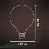 Calex LED lichtbron E27 4W Ø12,5cm