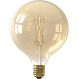 Calex LED lamp | E27 | Globe G125 | Goud | 2100K | Dimbaar | 4.5W