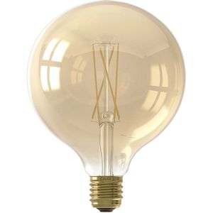 6x Calex LED lamp | E27 | Globe G125 | Goud | 2100K | Dimbaar | 4.5W