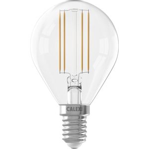 5x Calex LED lamp E14 | Kogel P45 | Filament | Helder | 2700K | Dimbaar | 3.5W (25W)